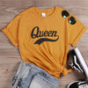 Queen Letter Printed T- Shirt