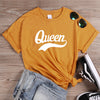 Queen Letter Printed T- Shirt