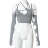 Techwear Women Halter Top