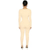 Bandage Tie Long Sleeve Bodycon Pants Suit