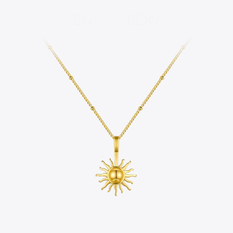 Sun Pendant Necklace