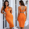 Hollow Out Bodycon Bandage Dress